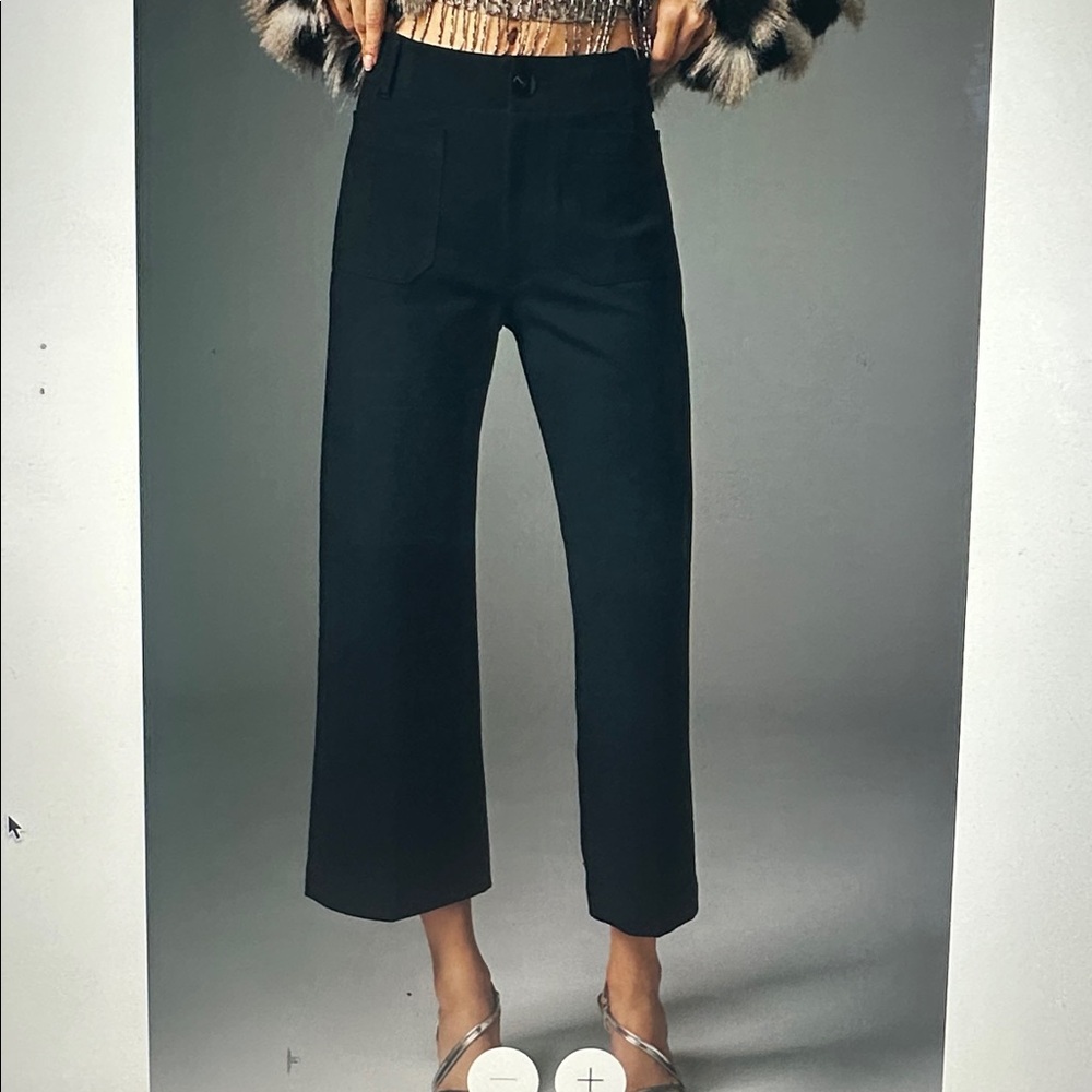 Maeve Black Wide Leg Pants - Picture 5 of 5